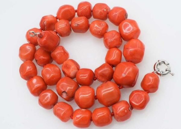 orange coral near round baroque 12-17mm necklace 18inch nature beads wholesale discounts fppj 16-20mm, Silver
orange coral near round baroque 12-17mm necklace 18inch nature beads wholesale discounts fppj 16-20mm, Silver