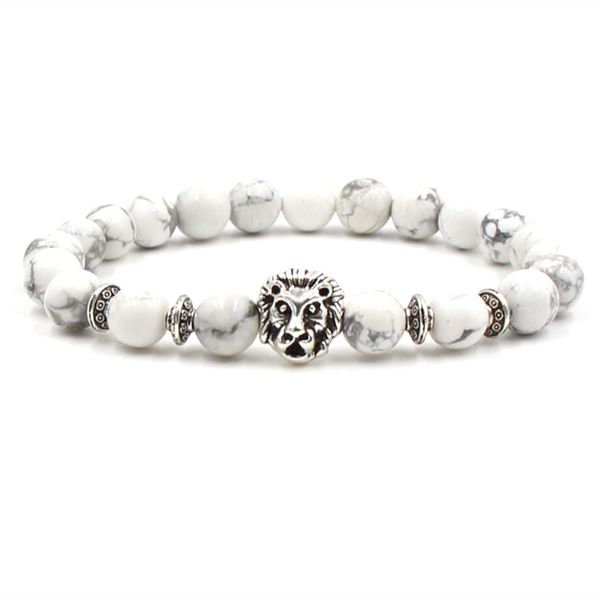 White Turquoise Stone Beads Bracelets For Women Fatima Palm Armor Owl Lion Head Charm Bracelet Mens Jewelry Natural Stone Mens Bracelets
White Turquoise Stone Beads Bracelets For Women Fatima Palm Armor Owl Lion Head Charm Bracelet Mens Jewelry Natural Stone Mens Bracelets