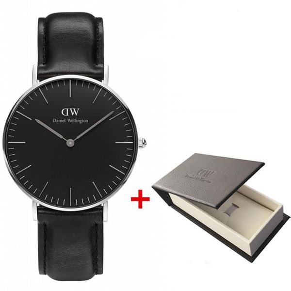 Мужские часы Business Casual 40MM с кожаным ремешком Кварцевые часы 
Мужские часы Business Casual 40MM с кожаным ремешком Кварцевые часы