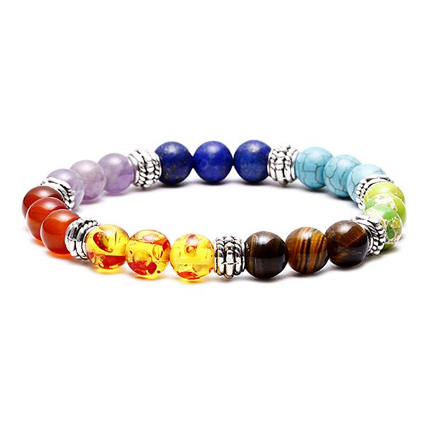 natural stone bead 7 chakra bracelet for women multicolor bead bracelet men energy prayer yoga strand dropshipping, Black
natural stone bead 7 chakra bracelet for women multicolor bead bracelet men energy prayer yoga strand dropshipping, Black
