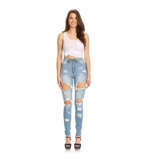 2018 autumn women's fashion blue mid waist lift hips skinny distressed washed stretch denim jeans for girl lady ripped pants
2018 autumn women's fashion blue mid waist lift hips skinny distressed washed stretch denim jeans for girl lady ripped pants