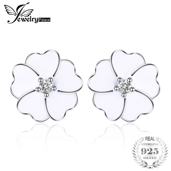 jewelrypalace 925 sterling silver white enamel clovers stud pearly clovers earrings wedding earring for women fashion jewelry, Golden;silver
jewelrypalace 925 sterling silver white enamel clovers stud pearly clovers earrings wedding earring for women fashion jewelry, Golden;silver