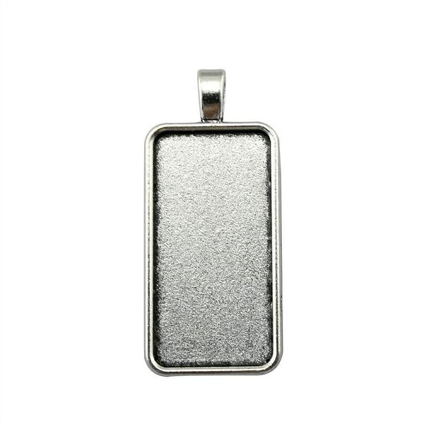7 pieces cabochon cameo base tray bezel blank jewelry accessories perforation side-on inner size 19x38mm square necklace pendant setting, Slivery;crystal
7 pieces cabochon cameo base tray bezel blank jewelry accessories perforation side-on inner size 19x38mm square necklace pendant setting, Slivery;crystal