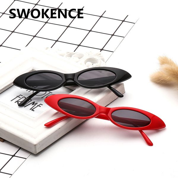swokence fashion cute cat eye sunglasses women name brand vintage narrow frame sun glasses ladies uv400 sa24, White;black
swokence fashion cute cat eye sunglasses women name brand vintage narrow frame sun glasses ladies uv400 sa24, White;black