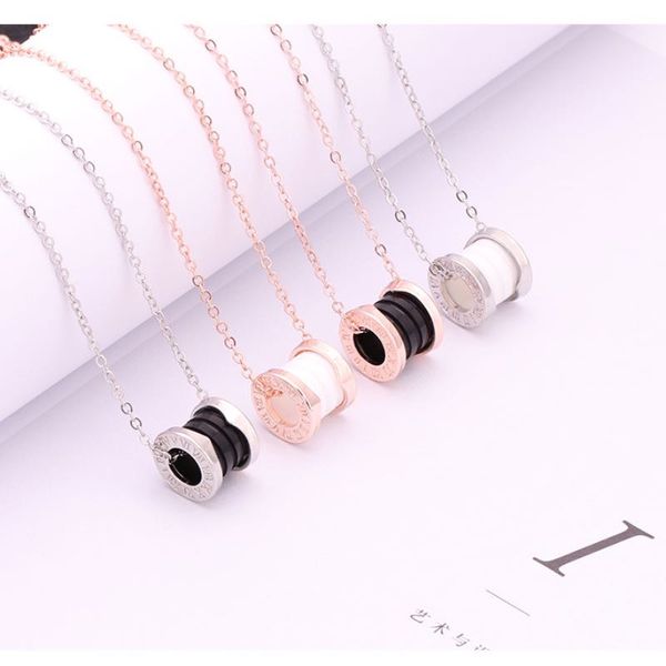 titanium steel decoration classic fashion is not easy to fade clavicle chain circle ceramics charm pendant necklace fashion jewelry, Silver
titanium steel decoration classic fashion is not easy to fade clavicle chain circle ceramics charm pendant necklace fashion jewelry, Silver