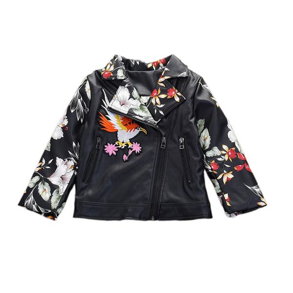 cute causal little girl jacket coat flower bird embroidery leather jacket coat for 2-6yrs girls students kids children coat, Blue;gray
cute causal little girl jacket coat flower bird embroidery leather jacket coat for 2-6yrs girls students kids children coat, Blue;gray