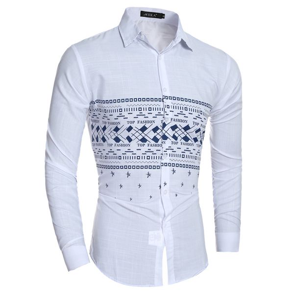 korean style men shirt print dress shirt patchwork camisa masculina, White;black
korean style men shirt print dress shirt patchwork camisa masculina, White;black