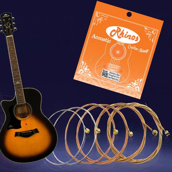 Rhinos Acoustic Guitar String,Phosphor Bronze Wound and Super Light Tension .011-.052 RA436SL
Rhinos Acoustic Guitar String,Phosphor Bronze Wound and Super Light Tension .011-.052 RA436SL