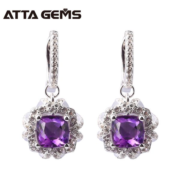 natural amethyst sterling silver drop earring for women 2.1 carats natural amethyst february birthstone clean quality earrings, Golden;silver
natural amethyst sterling silver drop earring for women 2.1 carats natural amethyst february birthstone clean quality earrings, Golden;silver