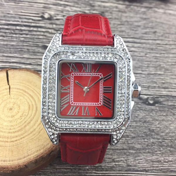 casual classic bezel square quartz ladies women dial wristwatches watches leather strap 34mm fashion for watch new mujer relojes di umai, Slivery;brown
casual classic bezel square quartz ladies women dial wristwatches watches leather strap 34mm fashion for watch new mujer relojes di umai, Slivery;brown