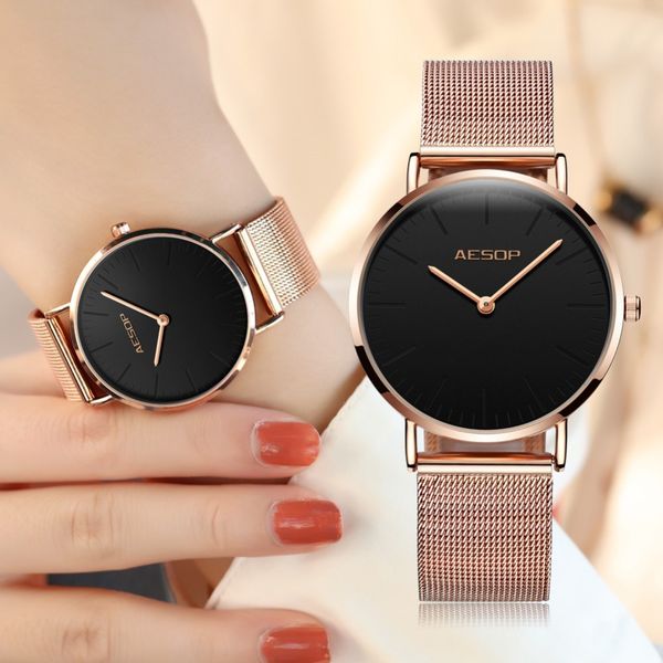 quartz ladies watch brand luxury aesop women watches stainless steel rose gold watches sport wrist watches relogio feminino 2018 y18102310, Slivery;brown
quartz ladies watch brand luxury aesop women watches stainless steel rose gold watches sport wrist watches relogio feminino 2018 y18102310, Slivery;brown
