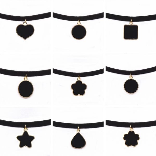torques collar necklace women black choker necklace velvet leather maxi statement geometric shape flower pendant women, Golden;silver
torques collar necklace women black choker necklace velvet leather maxi statement geometric shape flower pendant women, Golden;silver