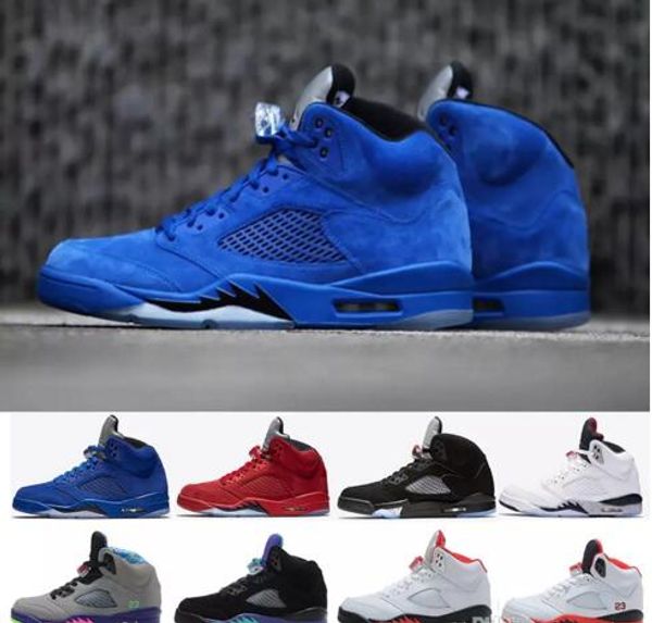 5 v red royal suede blue white cement olympic og sup black metallic oreo mens 2018 basketball shoes 5s sports sneakers size 8-13, White;red
5 v red royal suede blue white cement olympic og sup black metallic oreo mens 2018 basketball shoes 5s sports sneakers size 8-13, White;red