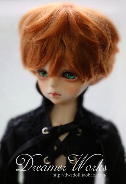 

1/6 1/4 1/3 scale bjd wig short hair for bjd/sd doll accessories,not included doll,shoes,clothes and other accessories 18d1389