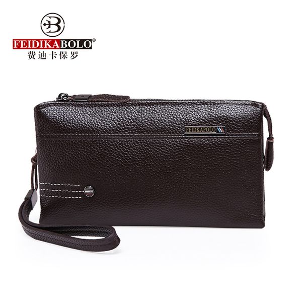 feidikabolo leather boutique men's clutch bag new fashion luxury long wallet casual wild phone coin purse, Red;black
feidikabolo leather boutique men's clutch bag new fashion luxury long wallet casual wild phone coin purse, Red;black