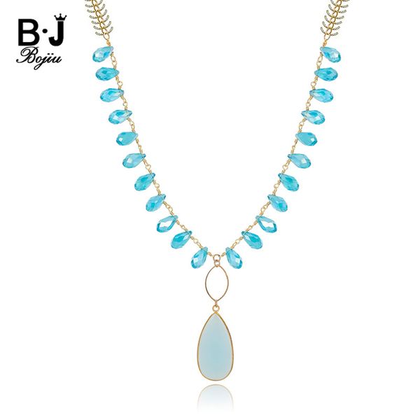 bojiu light blue crystal long pendant necklace fashion gold link chain women necklace valentine gift in jewelry nks194, Silver
bojiu light blue crystal long pendant necklace fashion gold link chain women necklace valentine gift in jewelry nks194, Silver