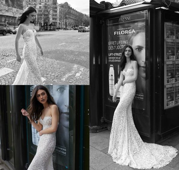 2019 julie vino mermaid wedding dresses sweetheart lace applique sweep train beach bridal dress sleeveless bohemian wedding gowns, White
2019 julie vino mermaid wedding dresses sweetheart lace applique sweep train beach bridal dress sleeveless bohemian wedding gowns, White