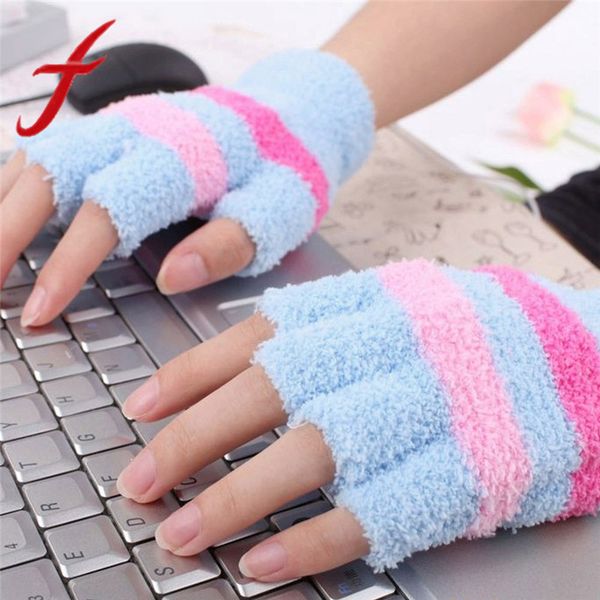 feitong usb heating winter warm hand gloves for women girls striped heated fingerless warmer mitten half finger guantes mujer, Blue;gray
feitong usb heating winter warm hand gloves for women girls striped heated fingerless warmer mitten half finger guantes mujer, Blue;gray