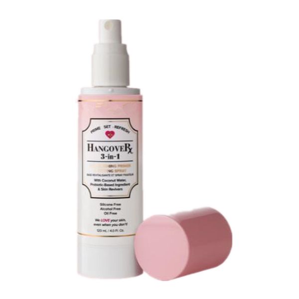 stock new makeup faced hangover rx 3-in-1 replenishing primer & setting spray 4oz coconut 120ml with gift
stock new makeup faced hangover rx 3-in-1 replenishing primer & setting spray 4oz coconut 120ml with gift