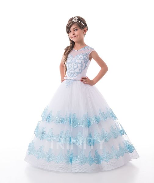 lovely blue green purple yellow pink flower girl dresses girls' pageant dresses holidays/birthday dress/skirt custom size 2-14 df720486, White;blue
lovely blue green purple yellow pink flower girl dresses girls' pageant dresses holidays/birthday dress/skirt custom size 2-14 df720486, White;blue