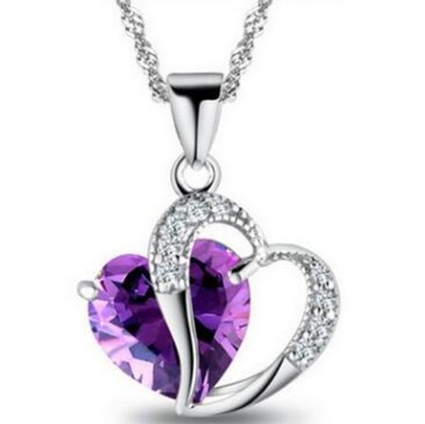 heart crystal necklace amethyst pendant necklace fashion class women girls lady elements jewelry heart necklace 925 silver necklaces
heart crystal necklace amethyst pendant necklace fashion class women girls lady elements jewelry heart necklace 925 silver necklaces