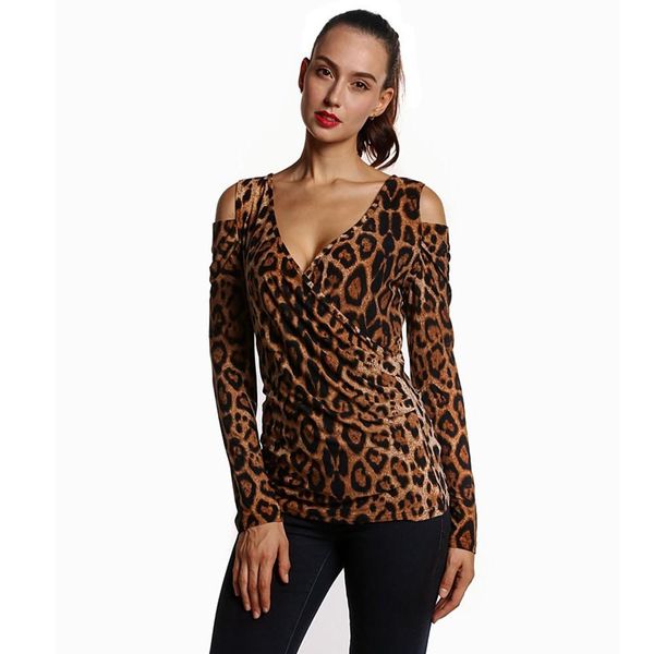 blusas leopardo