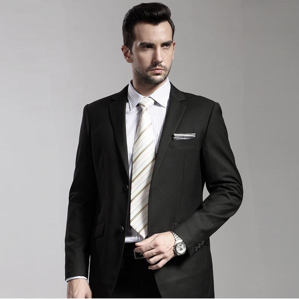 handsome 2018 black men suits skinny business wedding suits custom made bridegroom slim fit simple formal tuxedos blazer prom jacket+pants, Black;gray
handsome 2018 black men suits skinny business wedding suits custom made bridegroom slim fit simple formal tuxedos blazer prom jacket+pants, Black;gray