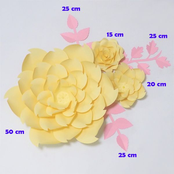 DIY Giant Paper Flowers Fleurs Artificielles Backdrop Artificial Rose 3pcs+3 Leaves Wedding Party Decor Nursery Baby Shower Red
DIY Giant Paper Flowers Fleurs Artificielles Backdrop Artificial Rose 3pcs+3 Leaves Wedding Party Decor Nursery Baby Shower Red