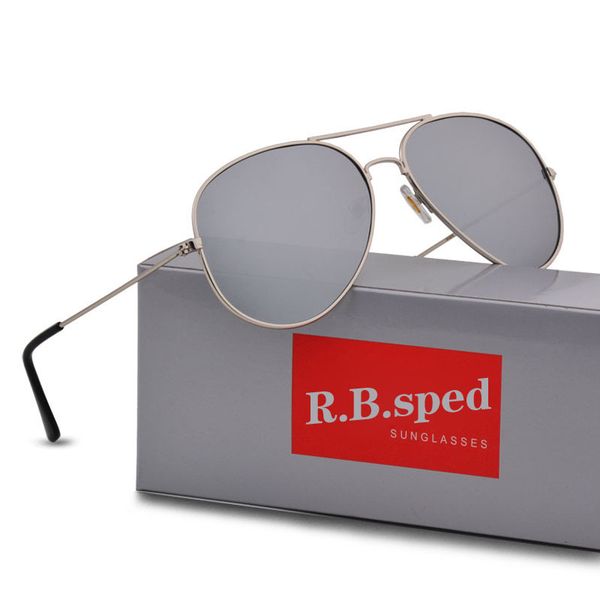 1pcs High Quality Classic Pilot Polarized Sunglasses Men Women Brand Designer metal frame Sun Glasses polaroid Lens with free Brown Case
1pcs High Quality Classic Pilot Polarized Sunglasses Men Women Brand Designer metal frame Sun Glasses polaroid Lens with free Brown Case