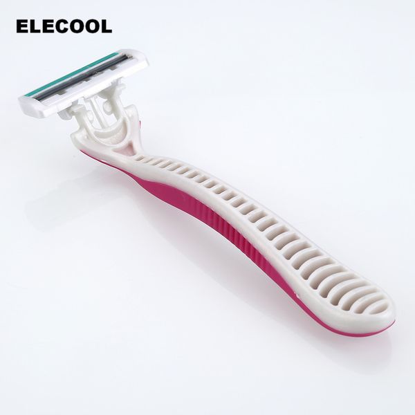 elecool 1pcs universal manual rubber women's razor handle for triple blades quick installation stainless steel blade shaving
elecool 1pcs universal manual rubber women's razor handle for triple blades quick installation stainless steel blade shaving
