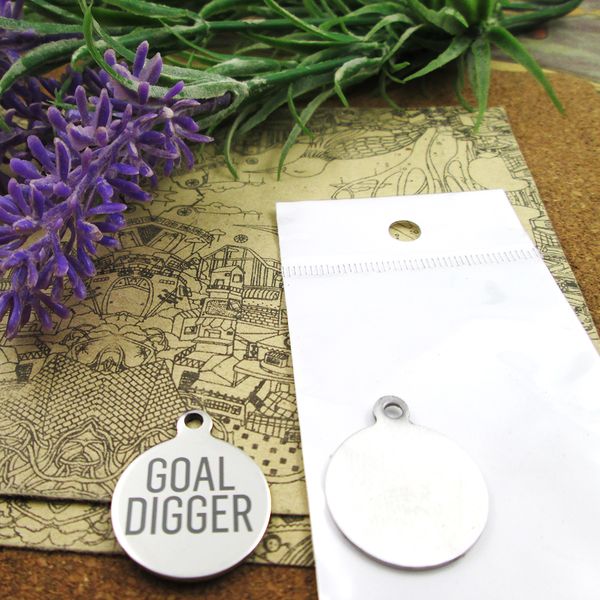 40pcs--"goal digger"stainless steel charms more style for choosing diy charms pendants for necklace, Bronze;silver
40pcs--"goal digger"stainless steel charms more style for choosing diy charms pendants for necklace, Bronze;silver
