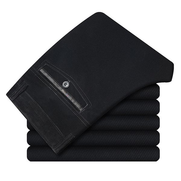 #2844 autumn winter stripe corduroy pants men high waist trousers middle age dad straight plus size trousers men fashion, Black
#2844 autumn winter stripe corduroy pants men high waist trousers middle age dad straight plus size trousers men fashion, Black