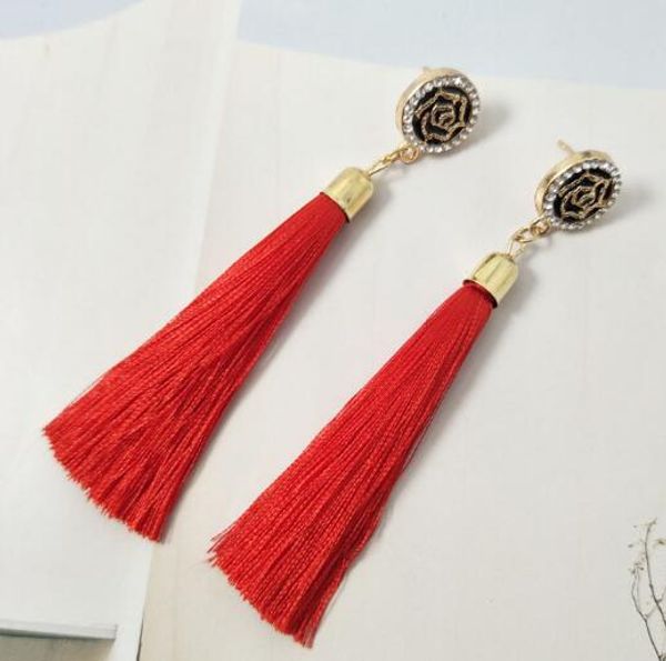 new fashionable europe and america female hyperbole long temperament flower camellia tassel is fashionable classic delicate, Silver
new fashionable europe and america female hyperbole long temperament flower camellia tassel is fashionable classic delicate, Silver