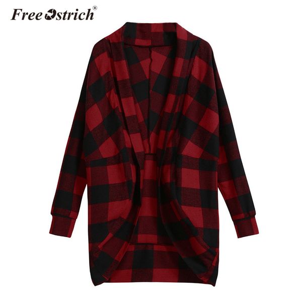 ostrich autumn loose cardiagn women long sleeve plaid outerwear coat casual long jacket elegant oversized coats, Black;brown
ostrich autumn loose cardiagn women long sleeve plaid outerwear coat casual long jacket elegant oversized coats, Black;brown