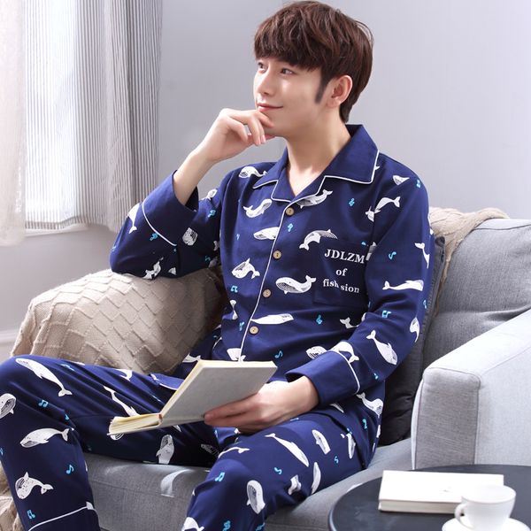 yidanna men pajamas set cotton nighties long sleeved sleepwear casual male button plus size nightwear autumn animal print pyjama, Black;brown
yidanna men pajamas set cotton nighties long sleeved sleepwear casual male button plus size nightwear autumn animal print pyjama, Black;brown