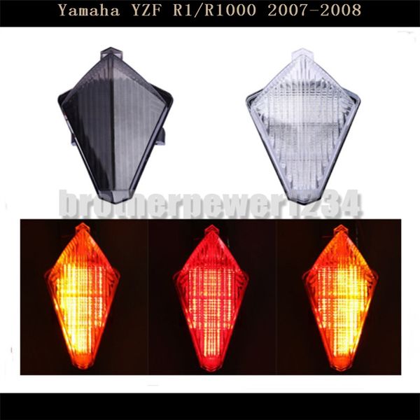 motorcycle integrated led brake tail light turn signals for yamaha yzf r1 r1000 2007-08 clear smoke
motorcycle integrated led brake tail light turn signals for yamaha yzf r1 r1000 2007-08 clear smoke