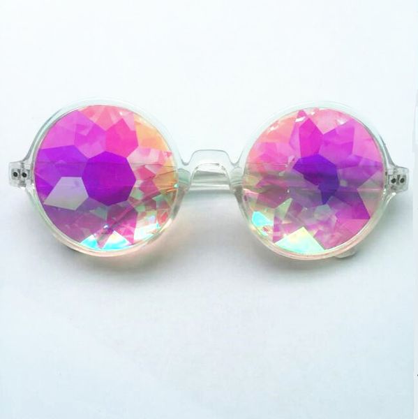 women fashion geometric kaleidoscope glasses rainbow rave lens bling bling prism crystal party diffraction sunglasses
women fashion geometric kaleidoscope glasses rainbow rave lens bling bling prism crystal party diffraction sunglasses
