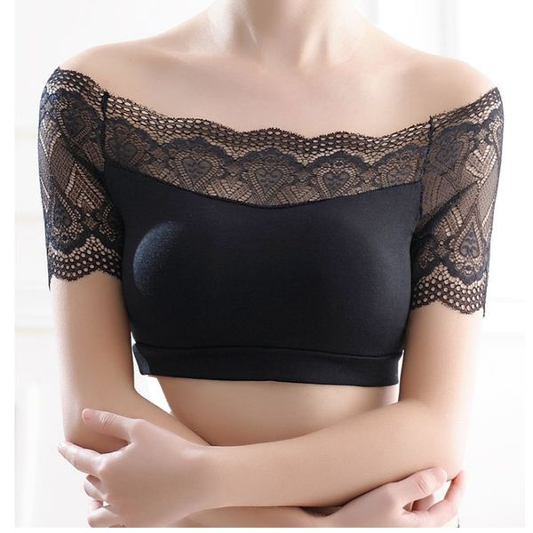 new women girls seamless smocked crop with scoop neck wrapped chest strapless women bra, Red;black
new women girls seamless smocked crop with scoop neck wrapped chest strapless women bra, Red;black