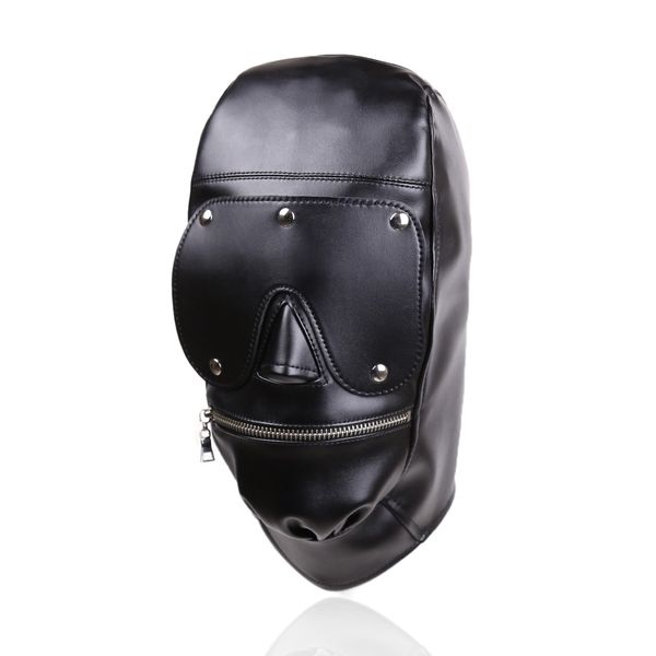 muzzle fetish hood gear mouth mask pad with detachable eye harness black leather design with zipper at bondage new toy gimp b030603 fvhs
muzzle fetish hood gear mouth mask pad with detachable eye harness black leather design with zipper at bondage new toy gimp b030603 fvhs