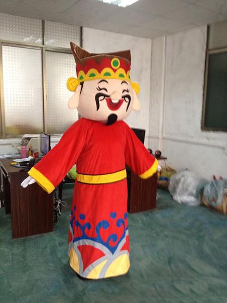 2018 god of wealth mascot costume cute cartoon clothing factory customized private custom props walking dolls, Red;yellow
2018 god of wealth mascot costume cute cartoon clothing factory customized private custom props walking dolls, Red;yellow