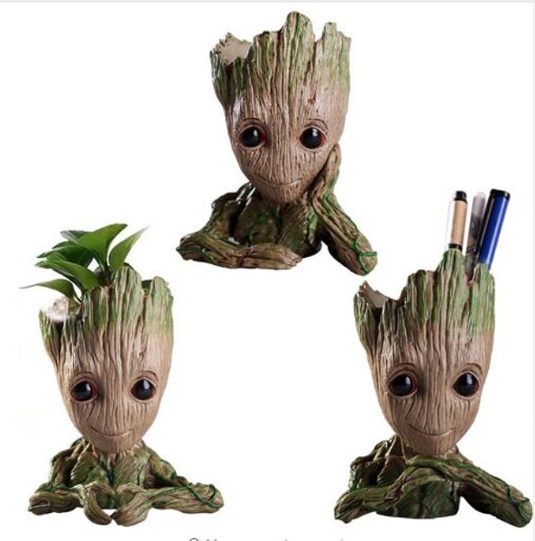 Baby Groot Flowerpot PVC Flowerpot Planter Model Toy Pen Pot Holder Home Table Decoration Christmas Kids Gifts
Baby Groot Flowerpot PVC Flowerpot Planter Model Toy Pen Pot Holder Home Table Decoration Christmas Kids Gifts