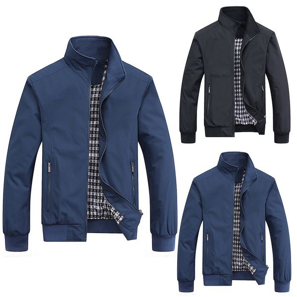 5xl plus size men jackets fashion stand collar zipper bomber jacket winter spring solid slim fit coats outwear male clothes, Black;brown
5xl plus size men jackets fashion stand collar zipper bomber jacket winter spring solid slim fit coats outwear male clothes, Black;brown