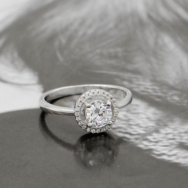 925 sterling silver women ring round circle cubic zircon elegant classic ring for women engagement wedding jewelry, Golden;silver
925 sterling silver women ring round circle cubic zircon elegant classic ring for women engagement wedding jewelry, Golden;silver