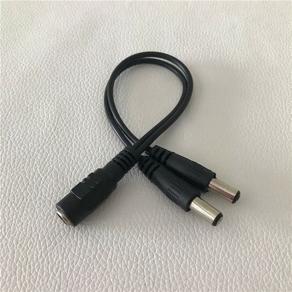wholesale 100pcs/lot 5.5mm x 2.1mm dc 1 female to 2 male 2 way y splitter power cable cord for cctv camera security
wholesale 100pcs/lot 5.5mm x 2.1mm dc 1 female to 2 male 2 way y splitter power cable cord for cctv camera security