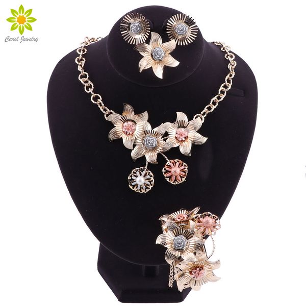 flower shape jewerly sets for women nigerian wedding african beads jewelry set gold color trendy ethiopian bridal jewelry sets, Slivery;golden
flower shape jewerly sets for women nigerian wedding african beads jewelry set gold color trendy ethiopian bridal jewelry sets, Slivery;golden