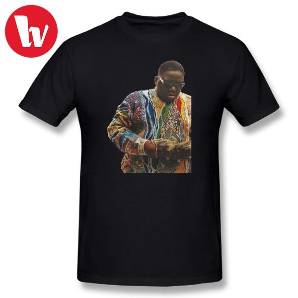 Печально Известный Большой Футболка Мужчины Печати Biggie Smalls Футболка Лето С Корот 
Печально Известный Большой Футболка Мужчины Печати Biggie Smalls Футболка Лето С Корот
