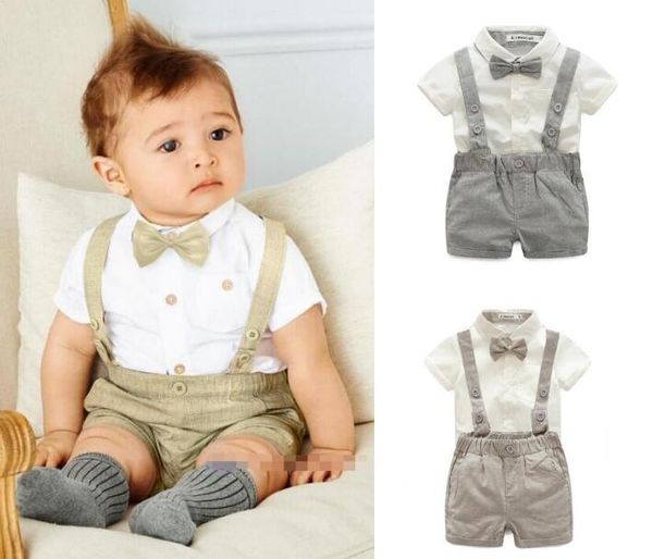 2018 new children clothes baby boys 3 pieces sets gentleman suit cotton white skirt + rompers +bow tie kids clothing sets 2 colors
2018 new children clothes baby boys 3 pieces sets gentleman suit cotton white skirt + rompers +bow tie kids clothing sets 2 colors