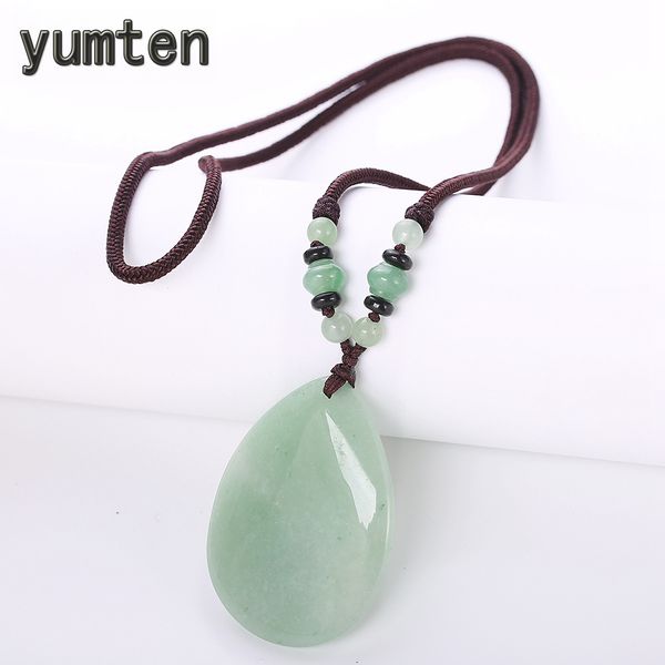 yumten aventurine jade necklaces punk sautoir femme long chain anniversary women jewelry beads water drop accessories creativity, Silver
yumten aventurine jade necklaces punk sautoir femme long chain anniversary women jewelry beads water drop accessories creativity, Silver