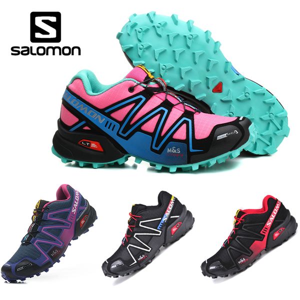 Salomon Speed Cross 3 CS Trail Running Shoes Women Pink Blue Speedcross III Outdoor Athletic Sports Sneakers Size 5-9
Salomon Speed Cross 3 CS Trail Running Shoes Women Pink Blue Speedcross III Outdoor Athletic Sports Sneakers Size 5-9