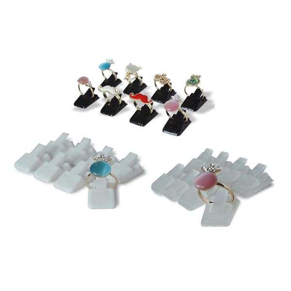 wholesale 200pcs mini plastic frosted jewelry display holder ring decoration stand ring storage organizer holder clip rack 3 color available, Black
wholesale 200pcs mini plastic frosted jewelry display holder ring decoration stand ring storage organizer holder clip rack 3 color available, Black